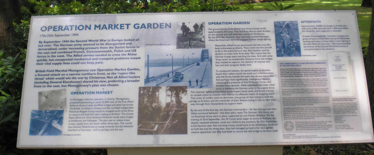 Airborne War Cemetery Oosterbeek 