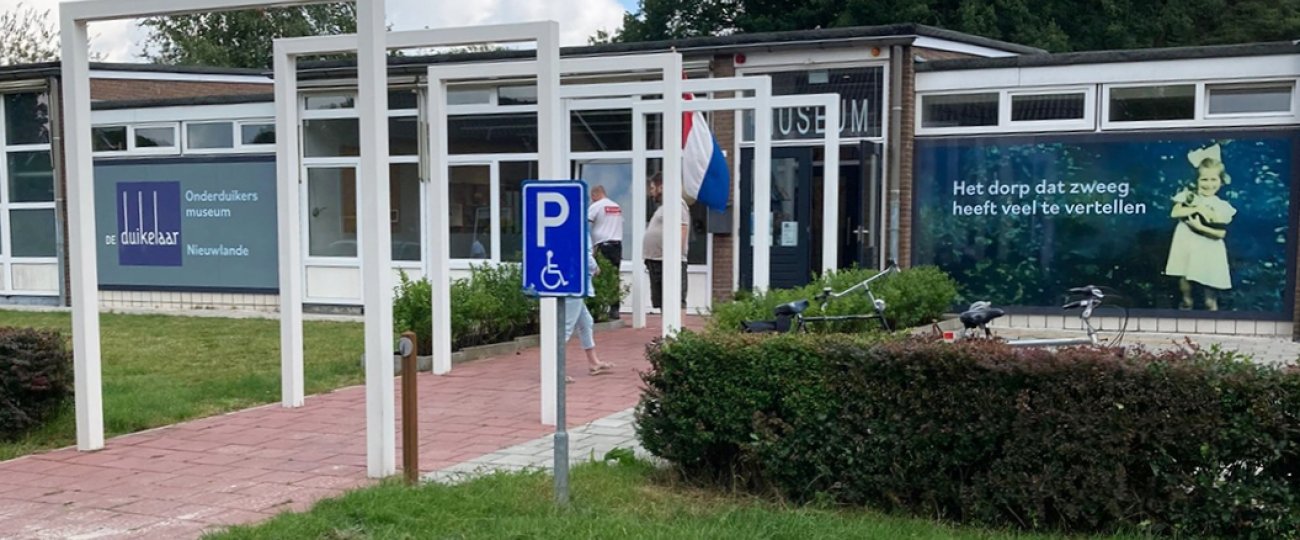 Onderduikersmuseum the Duikelaar in Nieuwelande, the Netherlands. 