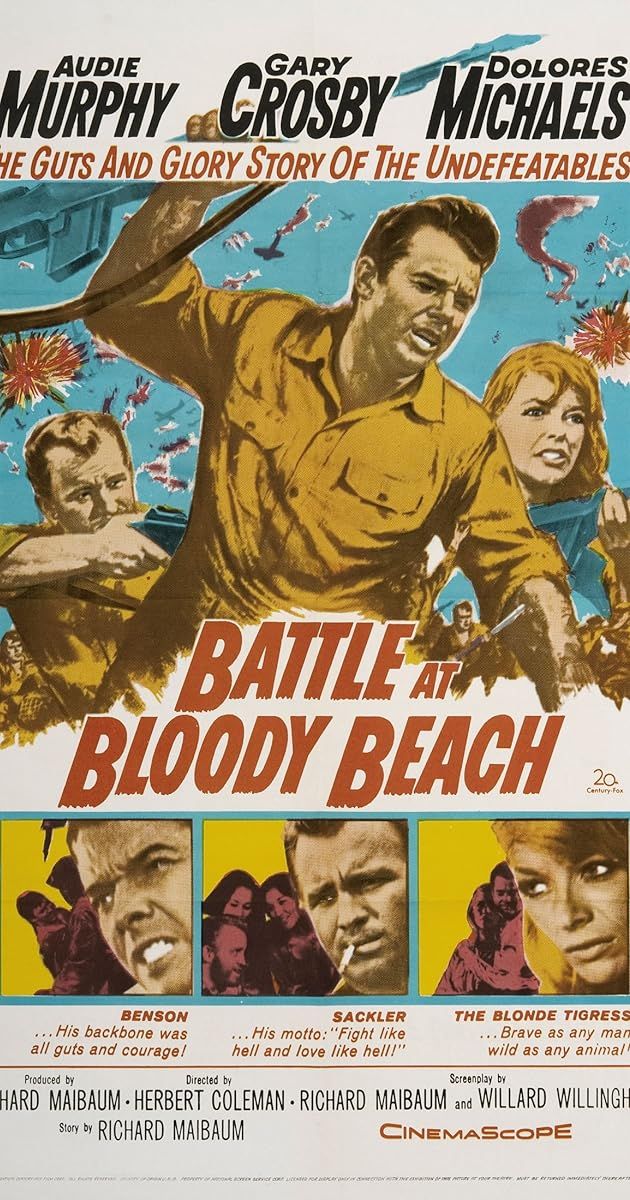 Battle at Bloody Beach movie cover