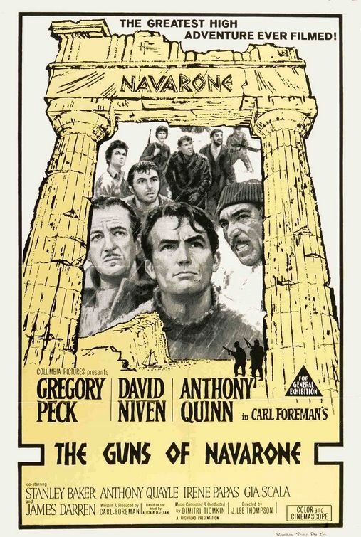 guns of navarone movie cover