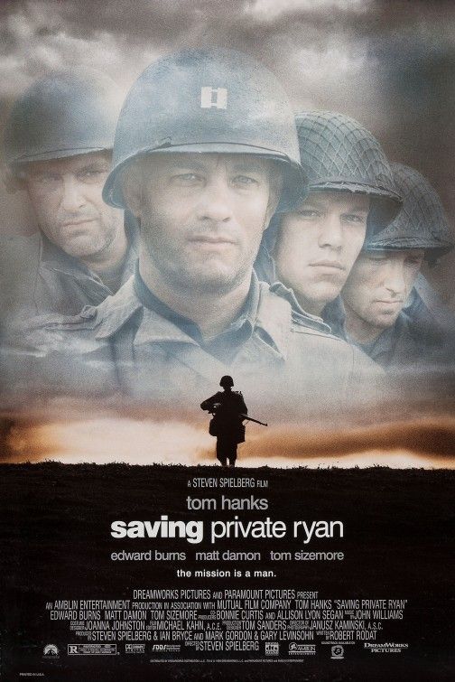 Saving private ryan movie cover