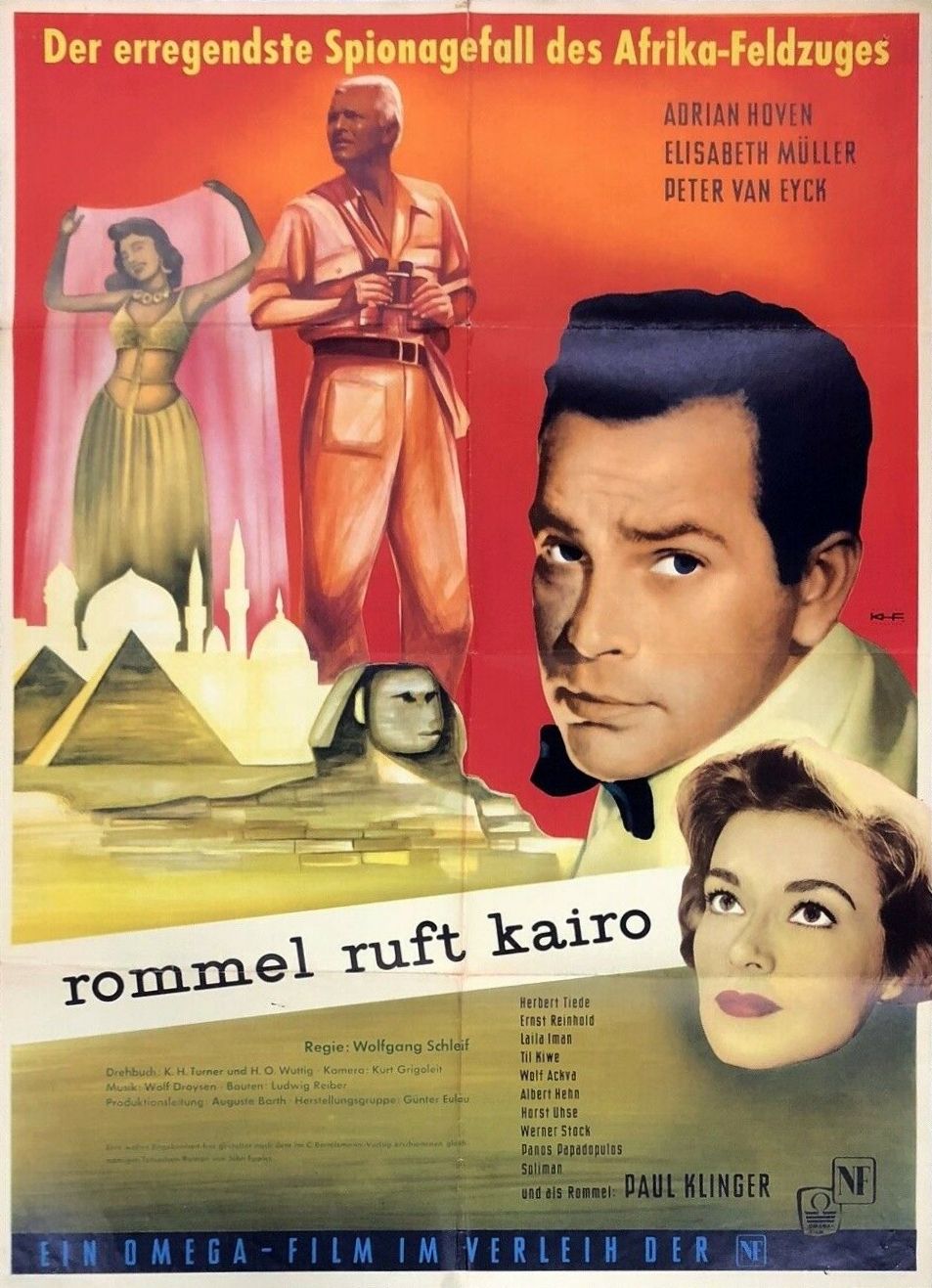 Rommel ruft Kairo (1959) cover