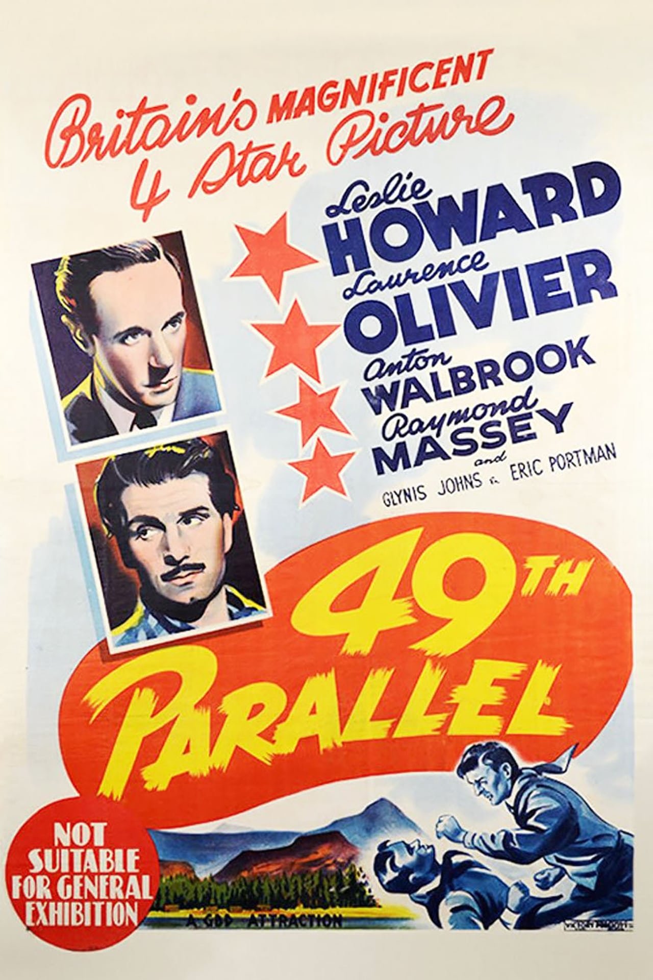 49th Parallel (1941) cover