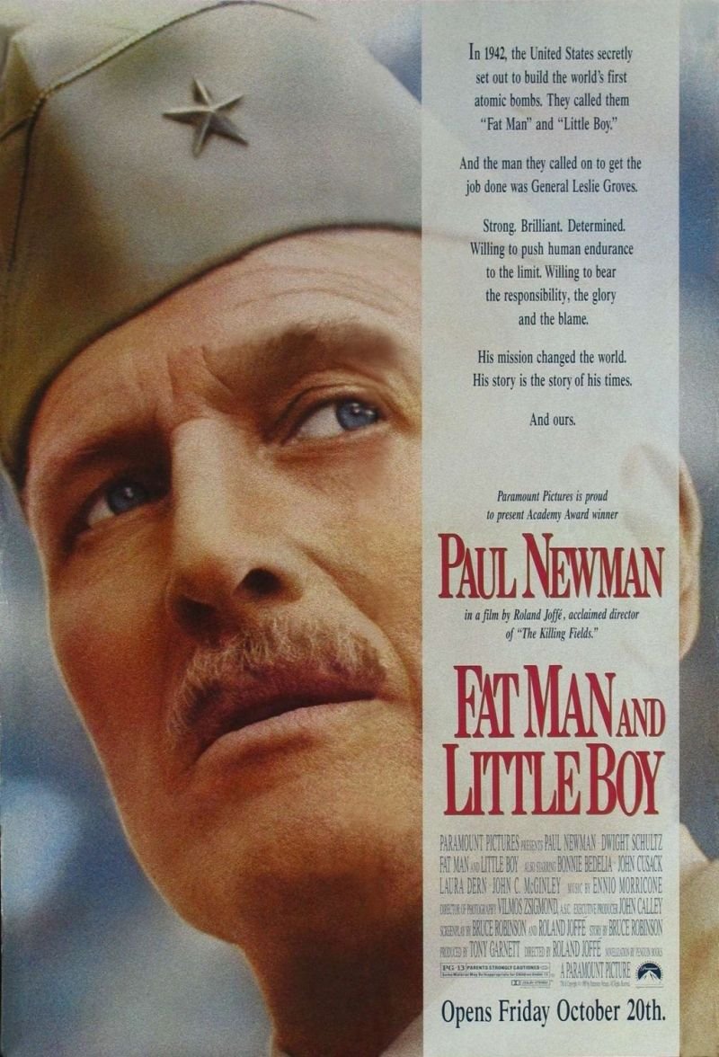 Fat Man and Little Boy (1989) cover