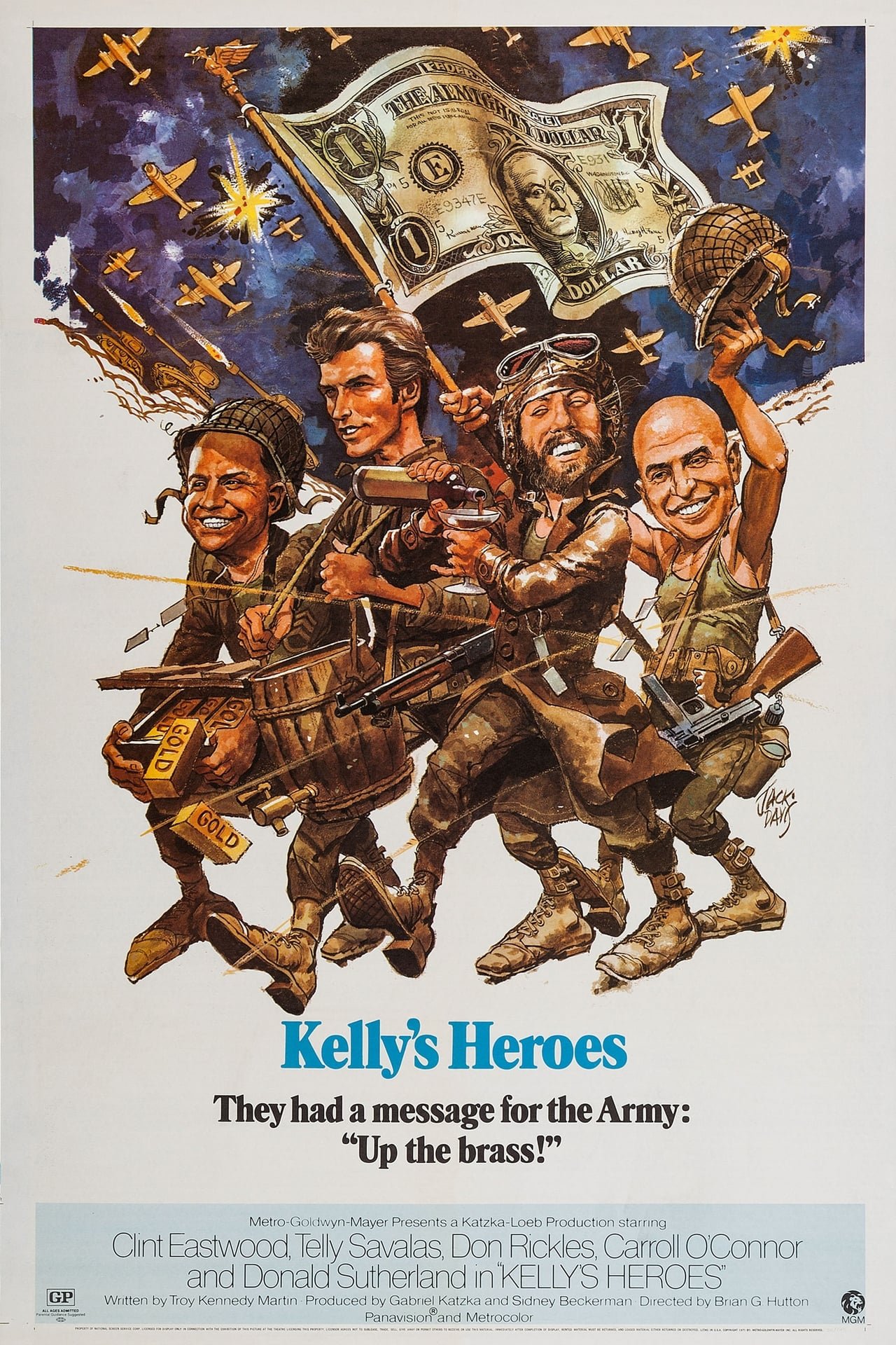 Kelly's Heroes (1970) cover