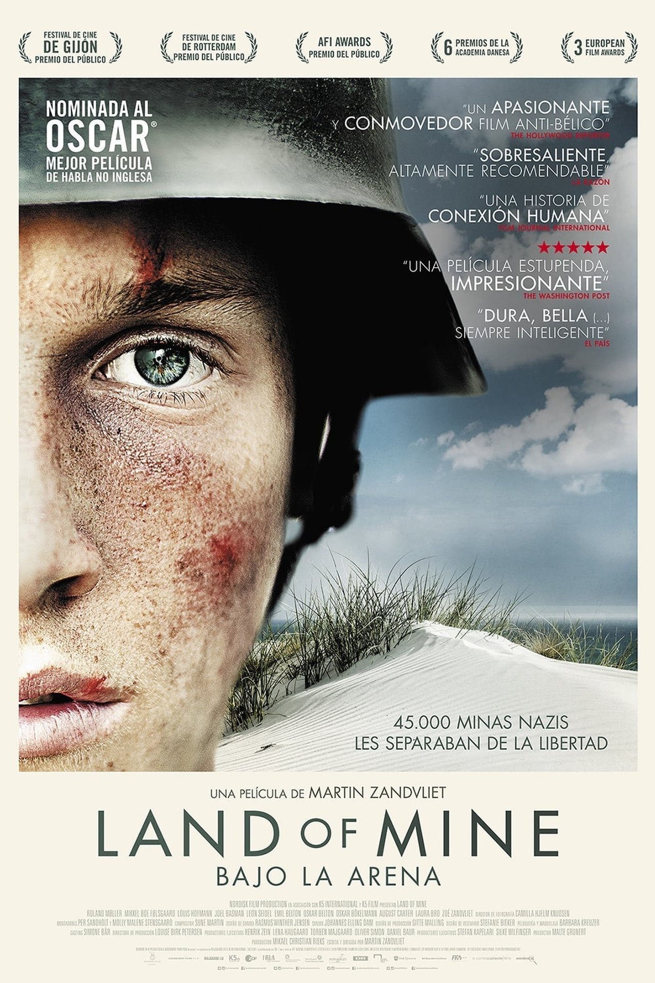 Land of Mine (2015) cover