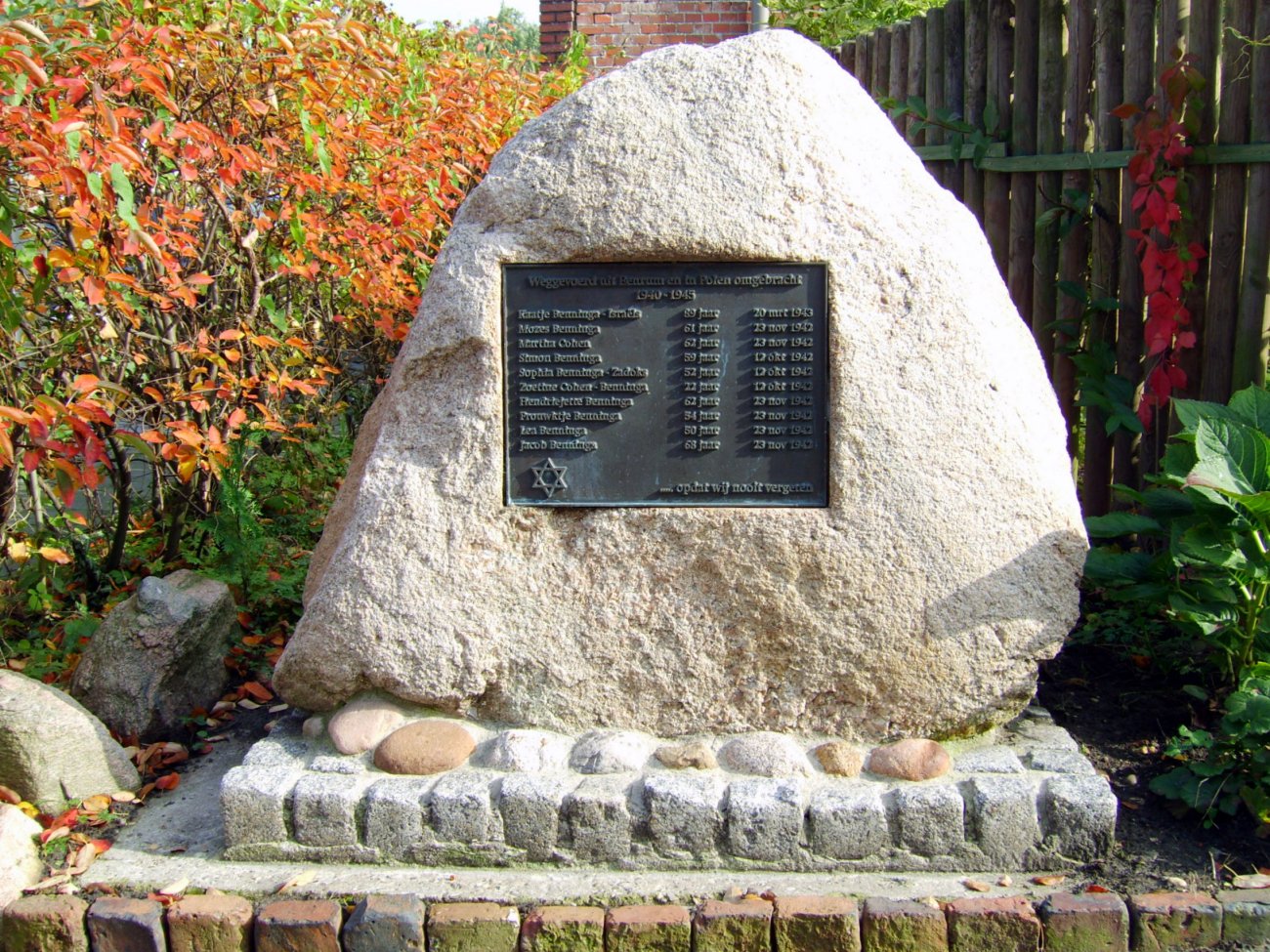eenrum joods monument